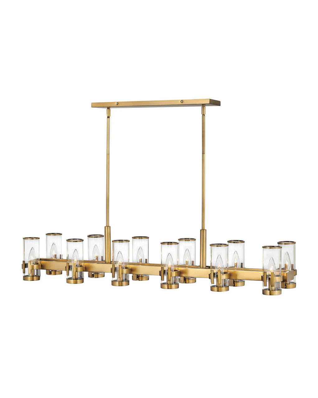 Hinkley Reeve Chandelier Chandeliers Hinkley Heritage Brass 10.5x46.0x9.0