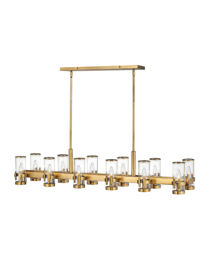 Hinkley Reeve Chandelier Chandeliers Hinkley Heritage Brass 10.5x46.0x9.0