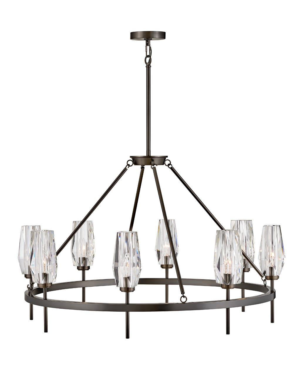 Hinkley Ana Chandelier Chandeliers Hinkley Black Oxide 36.0x36.0x24.75