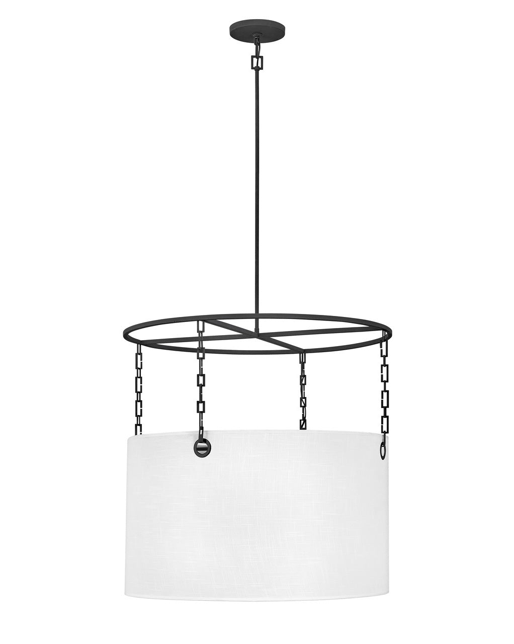 Hinkley Tribeca Chandelier Chandeliers Hinkley Black* 30.0x30.0x29.75