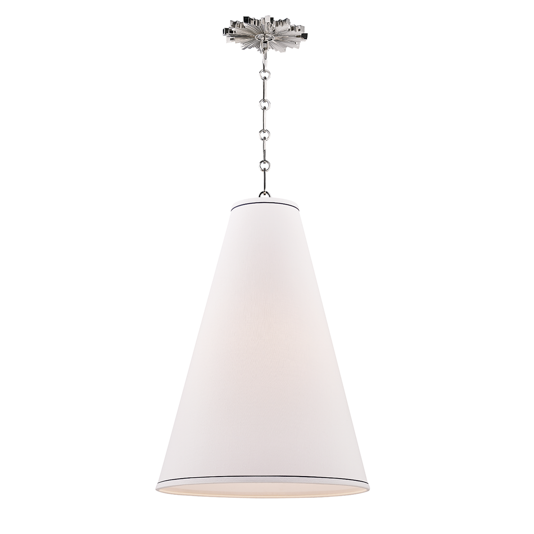 Hudson Valley Lighting Worth Pendant Pendants Hudson Valley Lighting Polished Nickel  