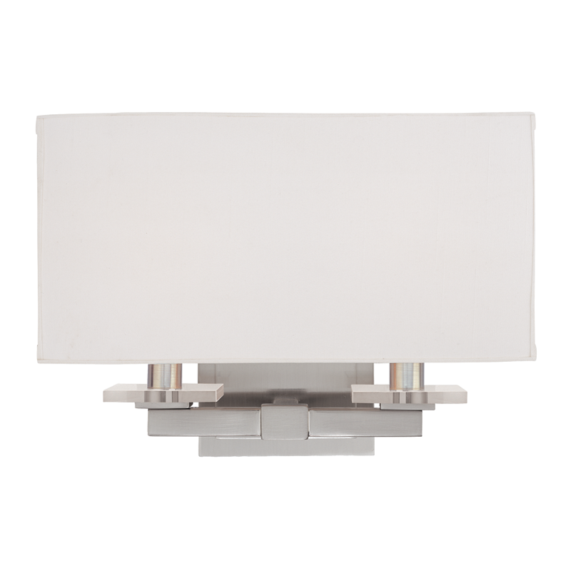 Hudson Valley Lighting Montauk Wall Sconce Wall Sconces Hudson Valley Lighting Satin Nickel  