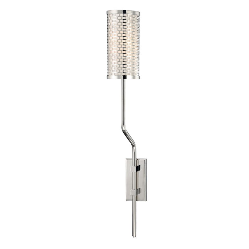 Hudson Valley Lighting Hugo Wall Sconce Wall Sconces Hudson Valley Lighting Polished Nickel  