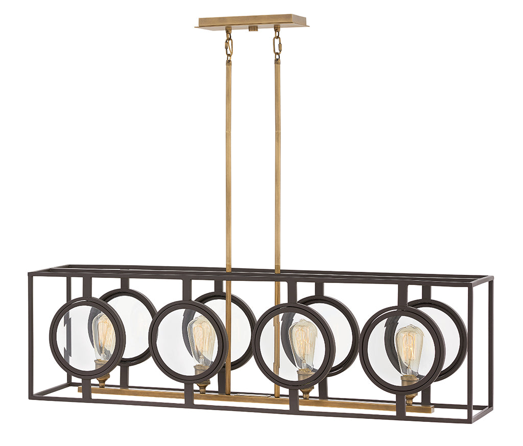 Hinkley Fulham Chandelier Chandeliers Hinkley Buckeye Bronze 9.0x42.0x12.75