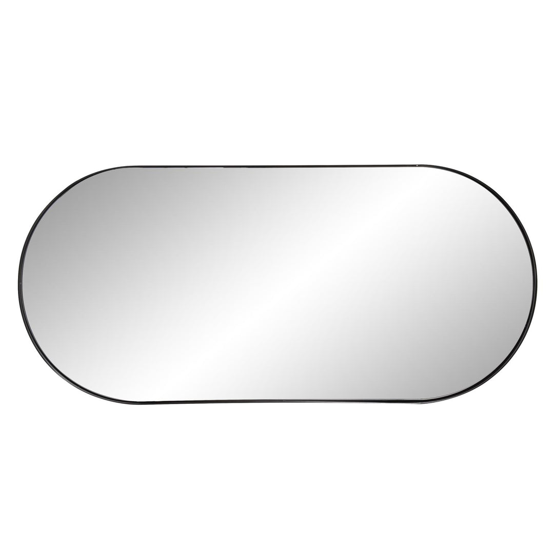 Howard Elliott Steele Capsule Mirror in Brushed Black