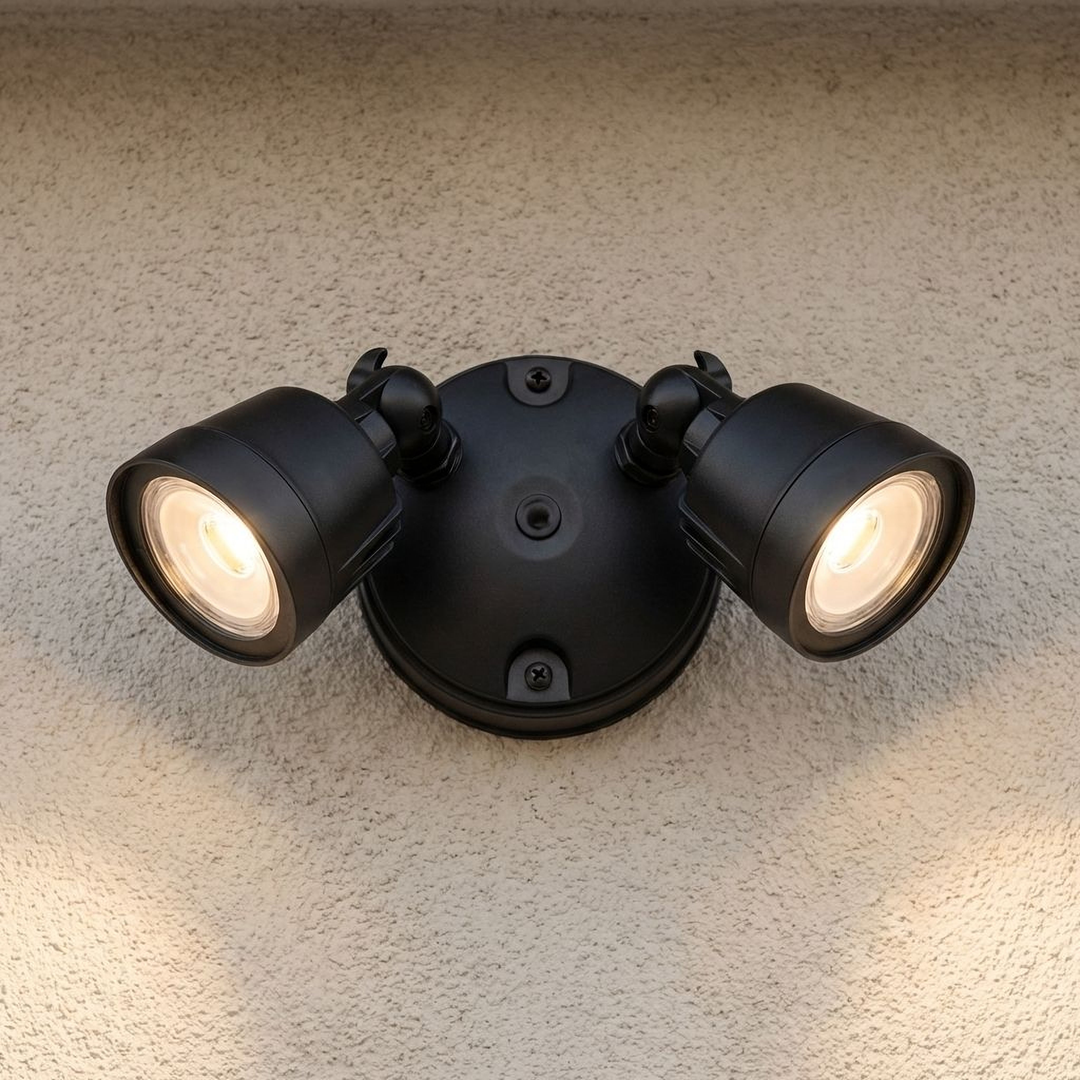 Savoy House LED Double Flood Light - Model 4-FLOOD-A2-3000K
