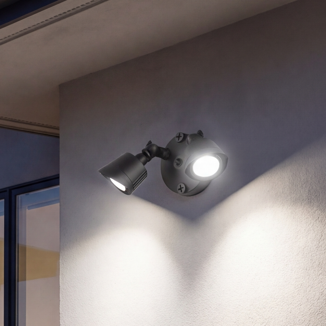Savoy House LED 3CCT Double Flood Light - Model 4-FLOOD-A2-3CCT