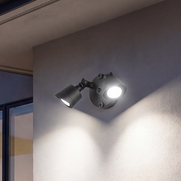 Savoy House LED 3CCT Double Flood Light - Model 4-FLOOD-A2-3CCT