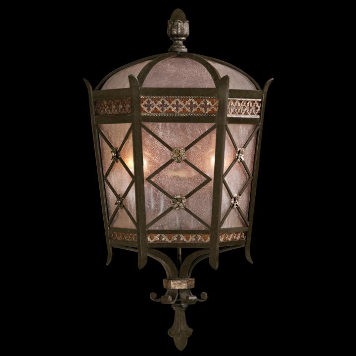 Fine Art Chateau Outdoor Outdoor Sconce Outdoor Wall Lights Fine Art Handcrafted Lighting   