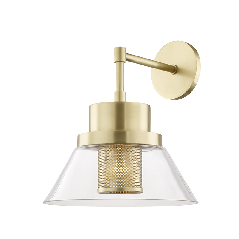 Hudson Valley Lighting Paoli Wall Sconce Wall Sconces Hudson Valley Lighting Aged Brass  