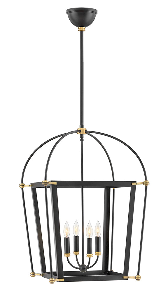 Hinkley Selby Chandelier Chandeliers Hinkley Black 20.0x20.0x29.5