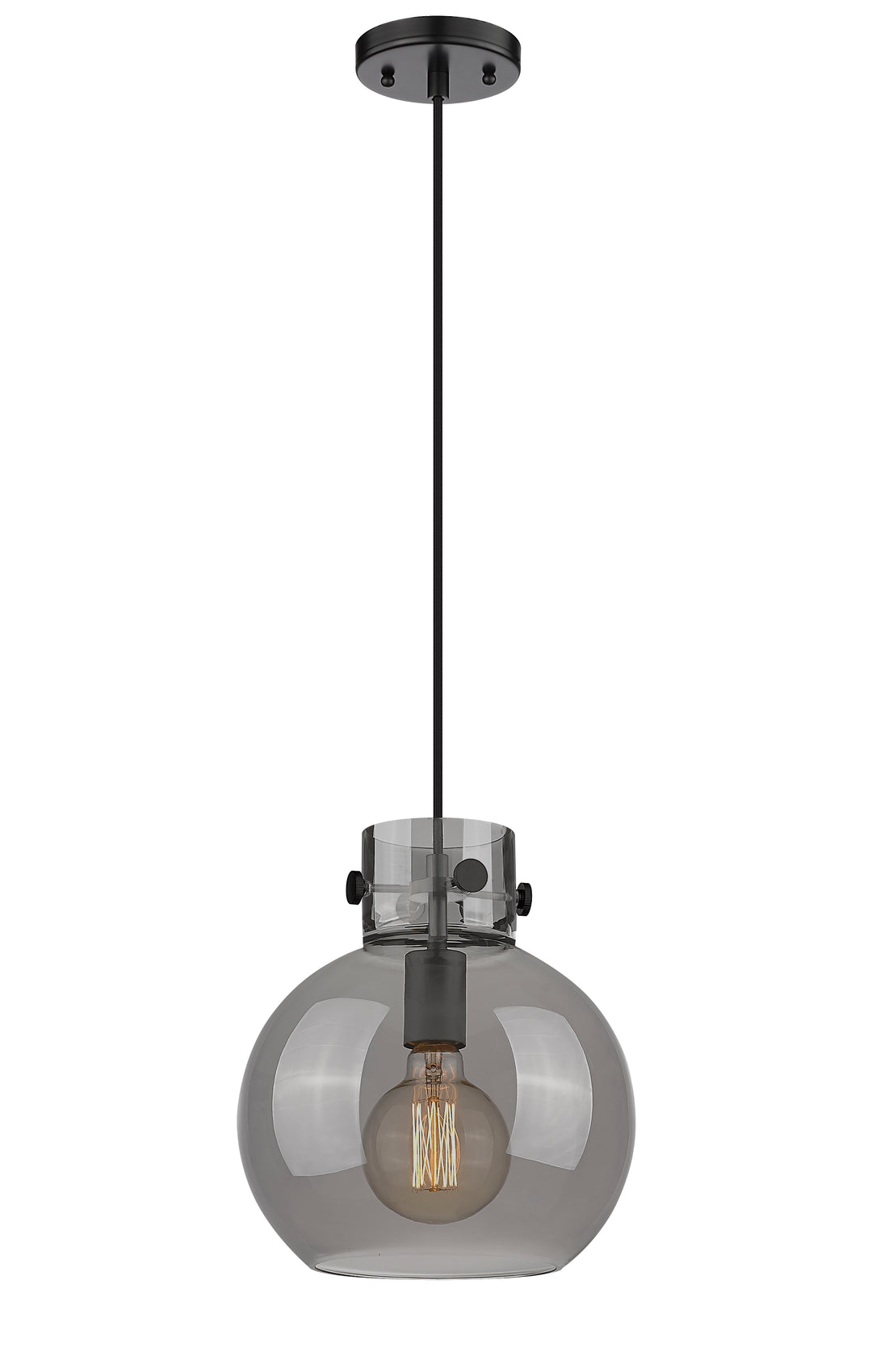 Innovations Lighting Newton Sphere 10" Mini Pendant - Matte Black