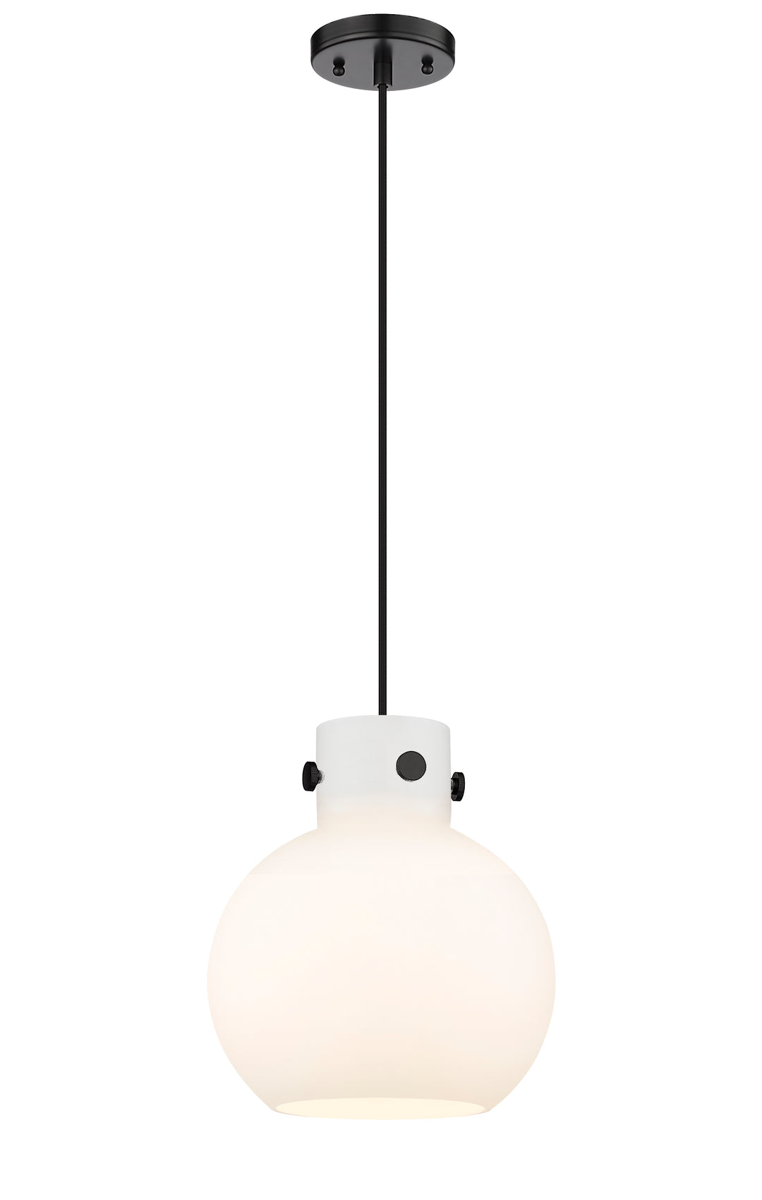 Innovations Lighting Newton Sphere 10" Mini Pendant - Matte Black