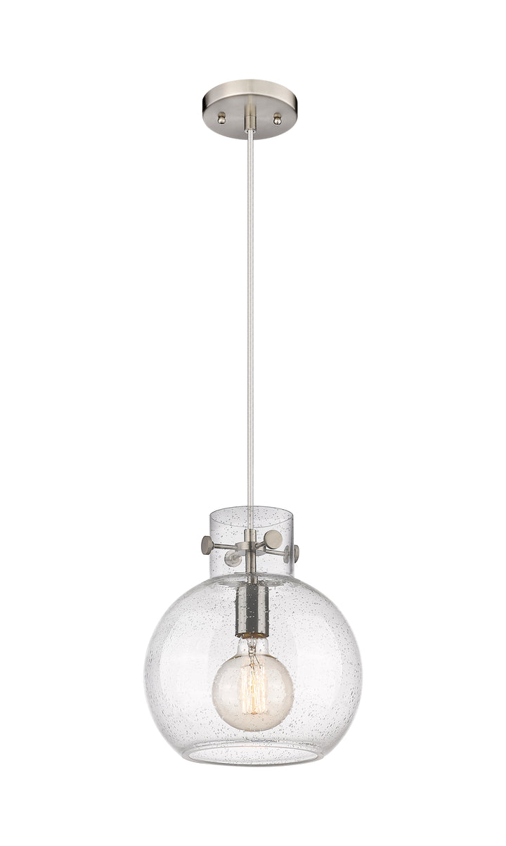 Innovations Lighting Newton Sphere 10" Mini Pendant - Brushed Satin Nickel