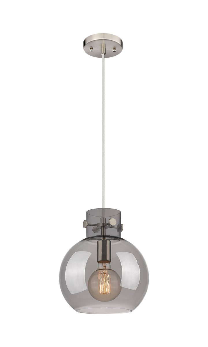 Innovations Lighting Newton Sphere 10" Mini Pendant - Brushed Satin Nickel