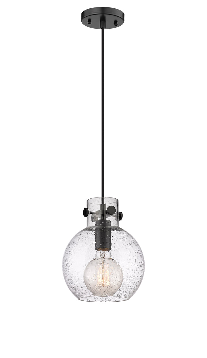 Innovations Lighting Newton Sphere 8" Mini Pendant - Matte Black