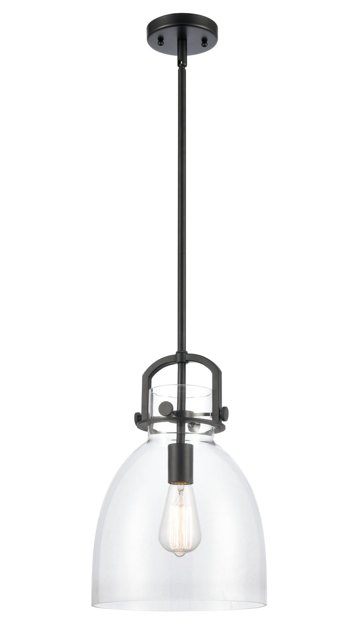 Innovations Lighting Newton Bell 10" Mini Pendant - Matte Black