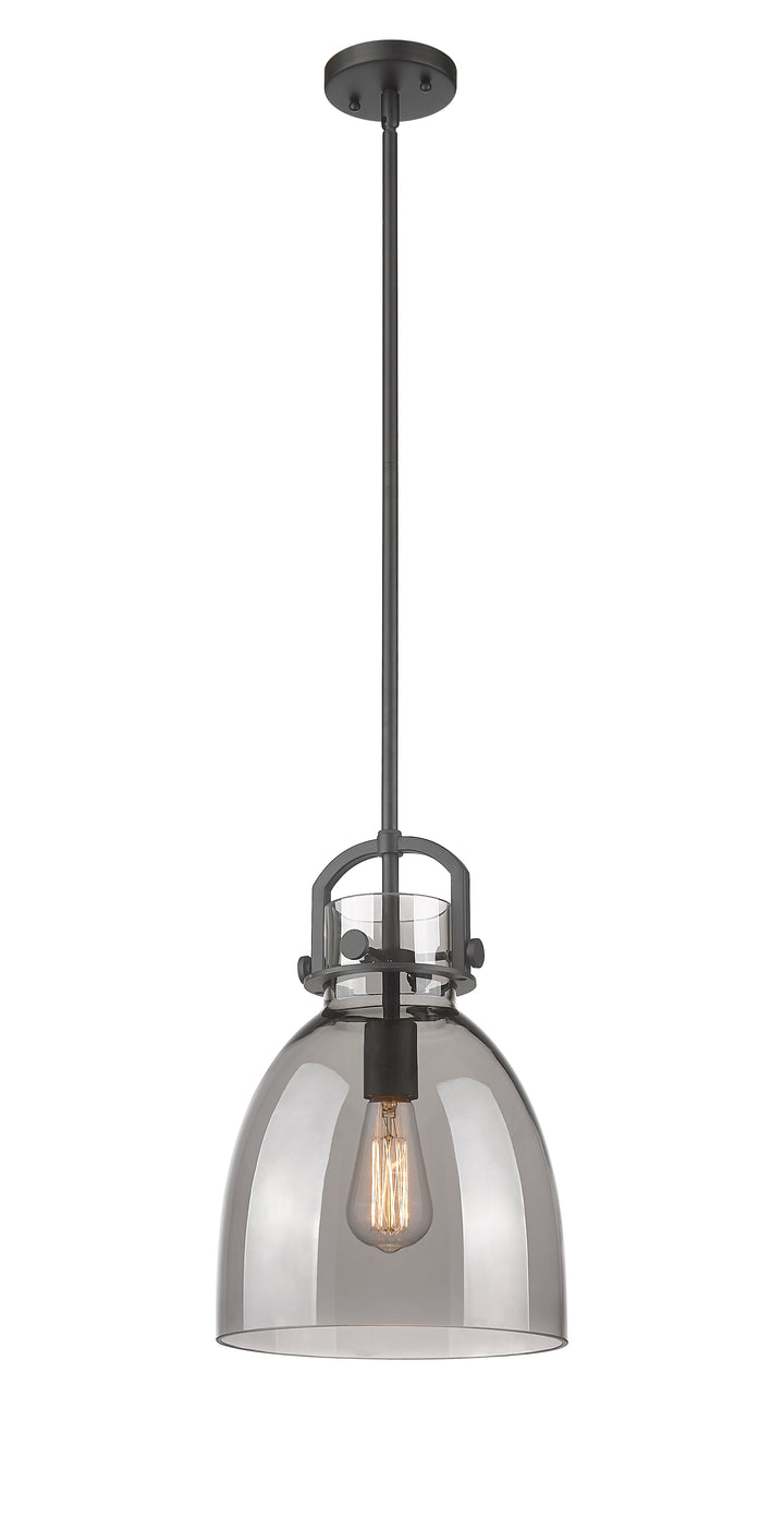 Innovations Lighting Newton Bell 10" Mini Pendant - Matte Black