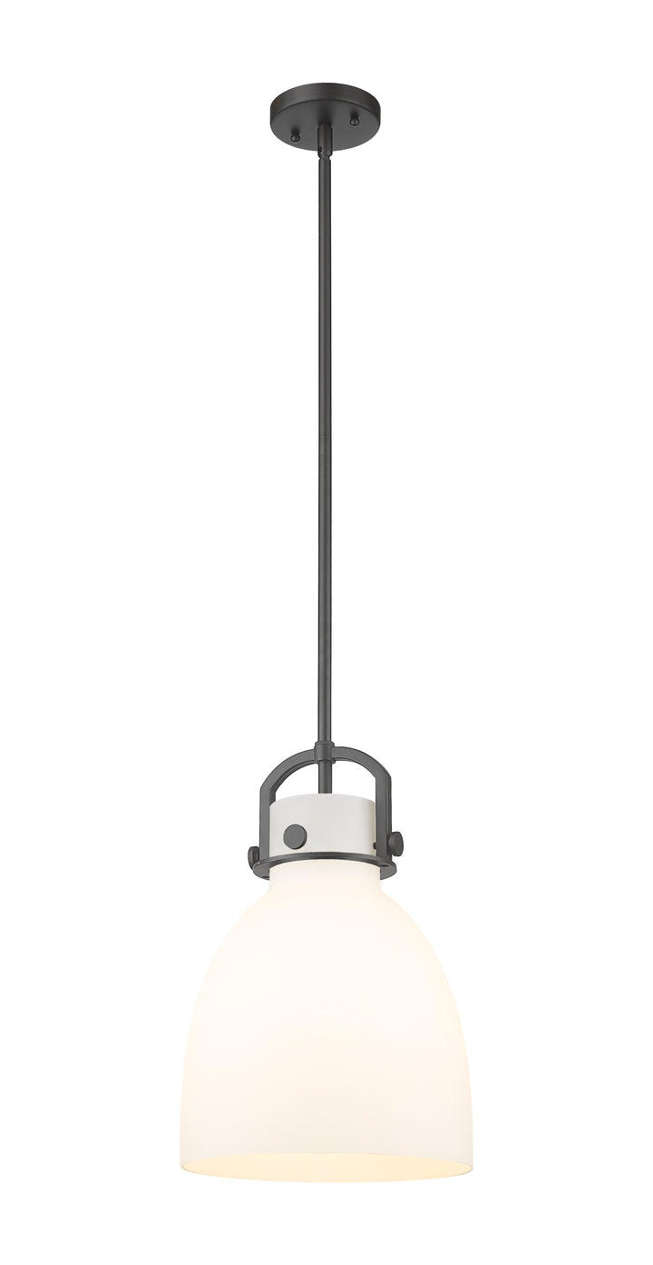 Innovations Lighting Newton Bell 10" Mini Pendant - Matte Black