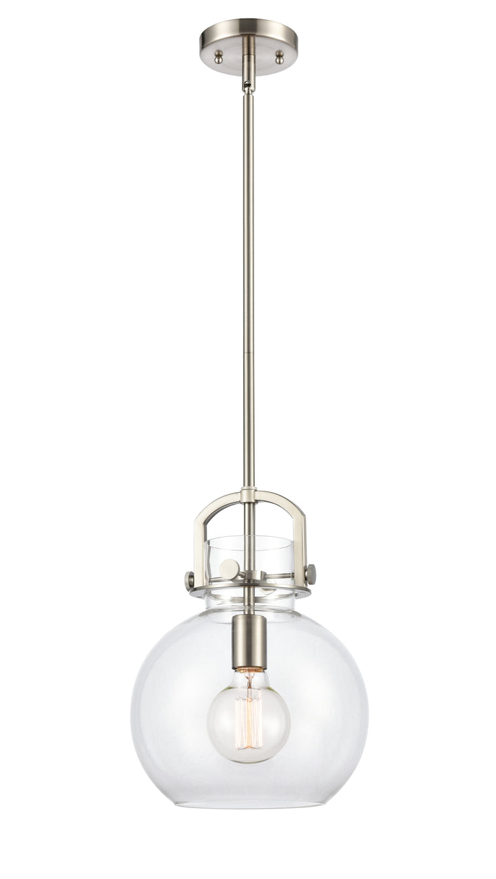 Innovations Lighting Newton Sphere 8" Mini Pendant - Brushed Satin Nickel