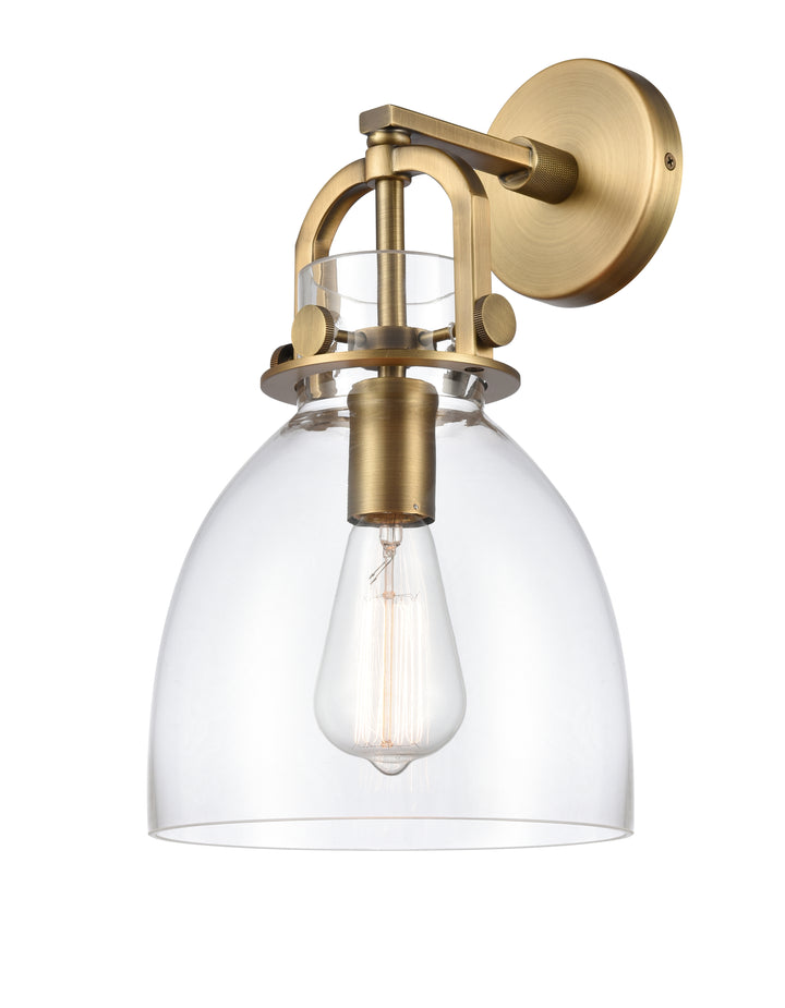 Innovations Lighting Newton Bell 8" Sconce - Brushed Brass