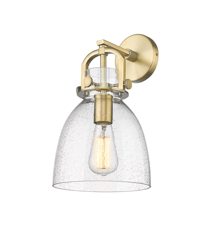 Innovations Lighting Newton Bell 8" Sconce - Brushed Brass