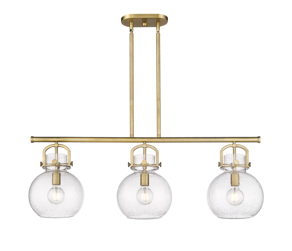 Innovations Lighting Newton Sphere 7" Island Light - Brushed Brass