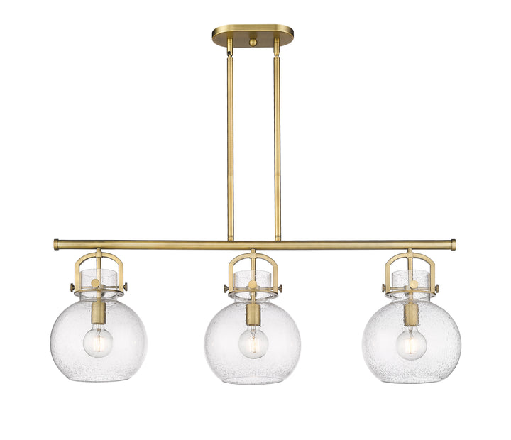 Innovations Lighting Newton Sphere 7" Island Light - Brushed Brass
