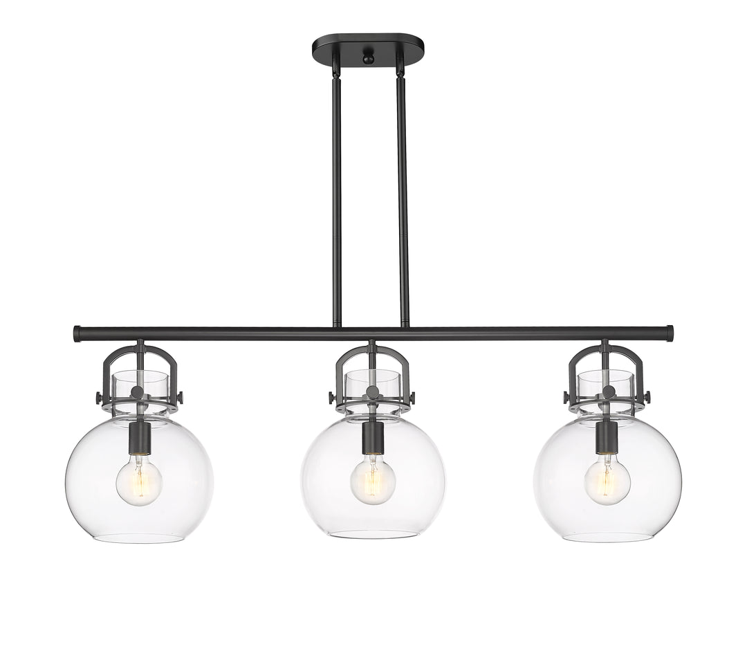 Innovations Lighting Newton Sphere 7" Island Light - Matte Black