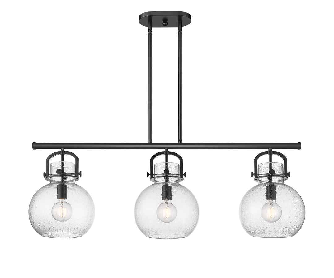 Innovations Lighting Newton Sphere 7" Island Light - Matte Black