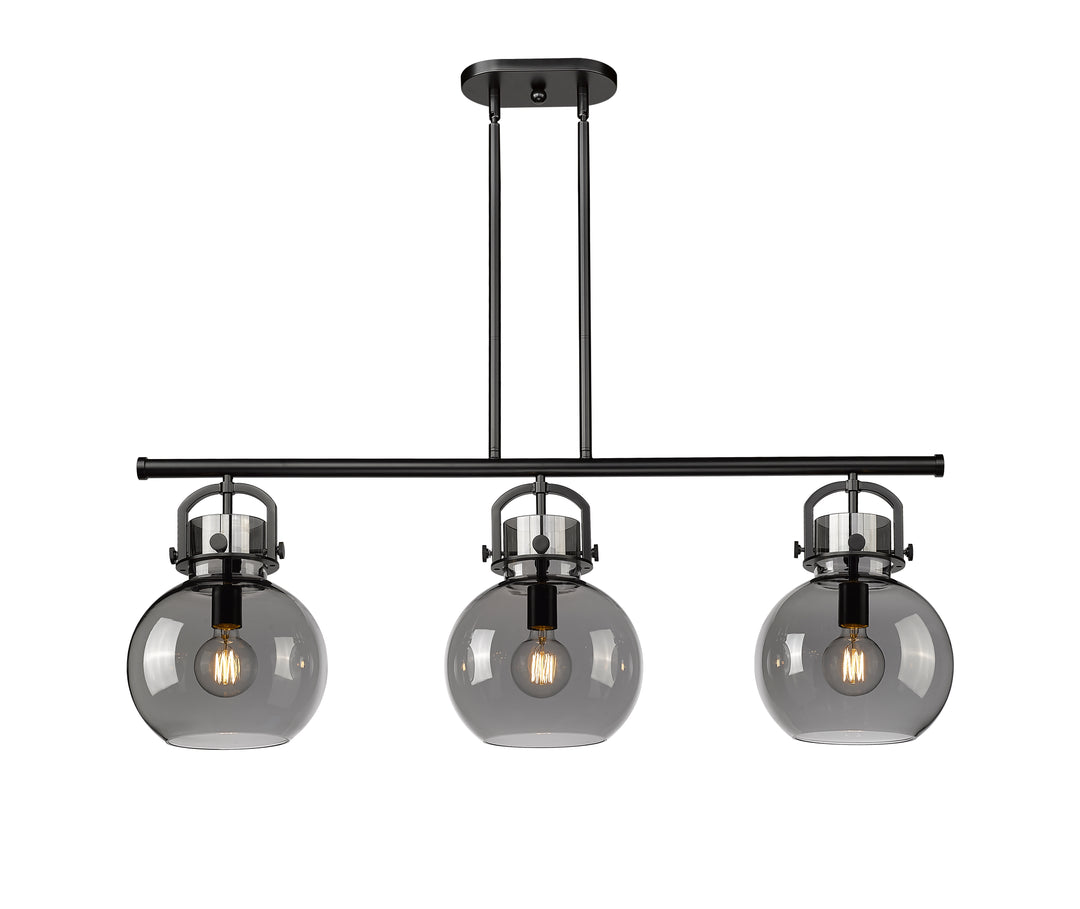 Innovations Lighting Newton Sphere 7" Island Light - Matte Black