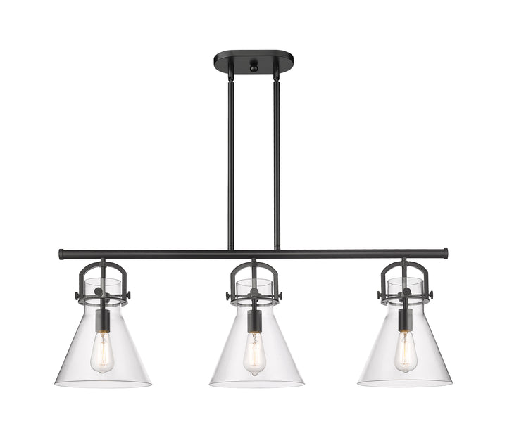 Innovations Lighting Newton Cone 7" Island Light - Matte Black