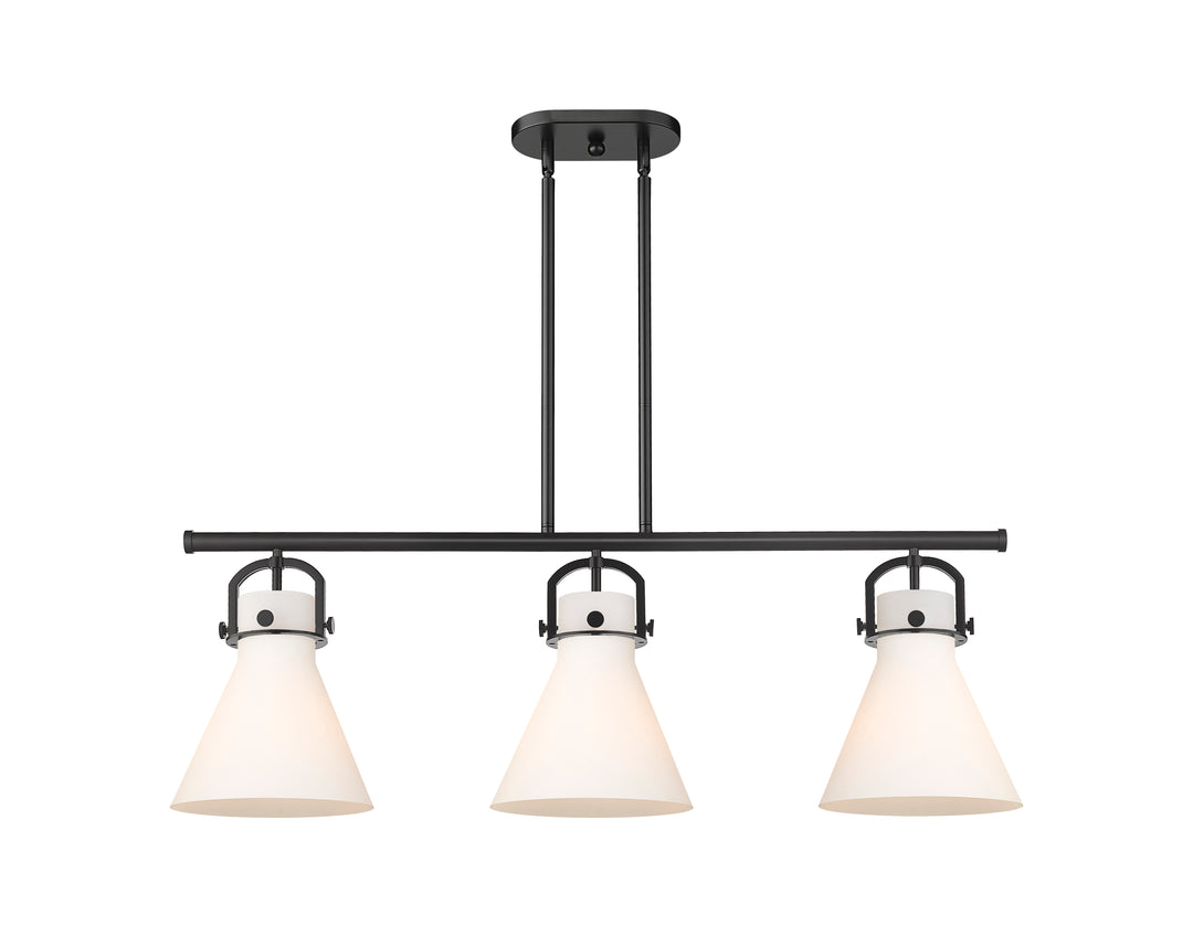 Innovations Lighting Newton Cone 7" Island Light - Matte Black