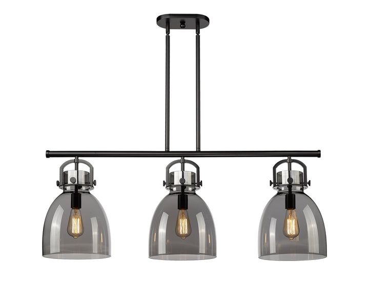 Innovations Lighting Newton Bell 7" Island Light - Matte Black