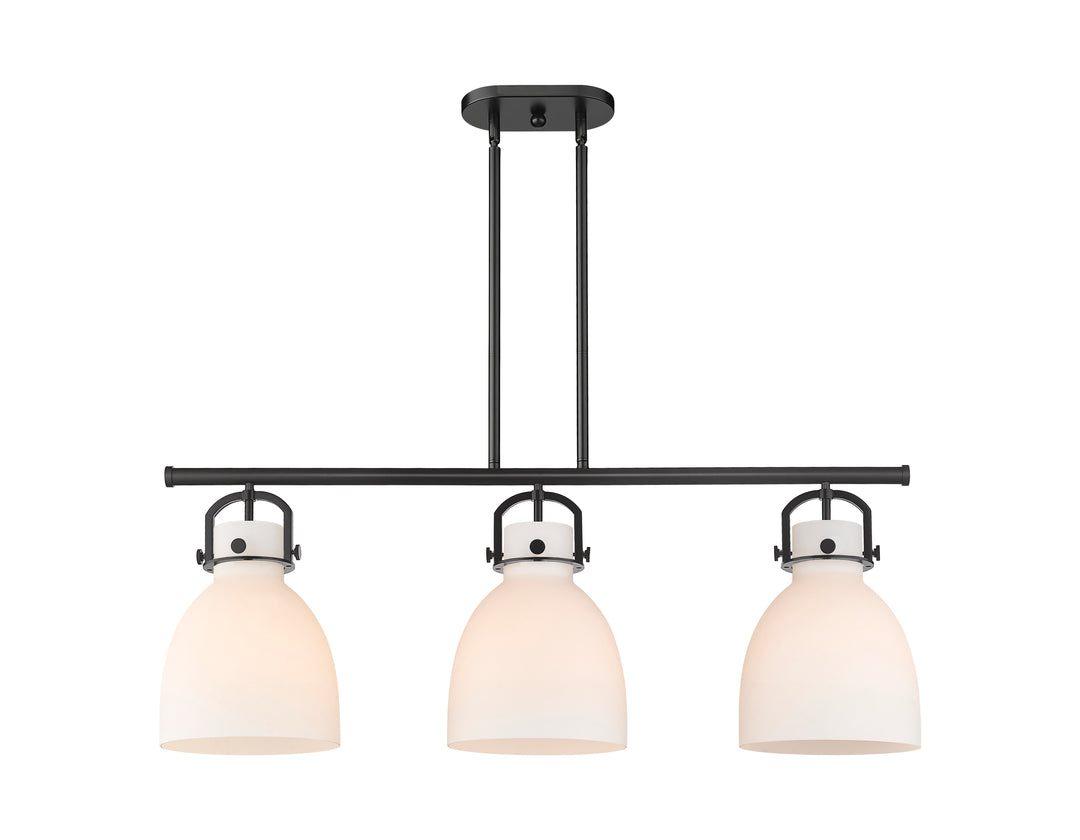Innovations Lighting Newton Bell 7" Island Light - Matte Black