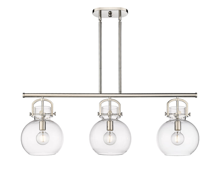 Innovations Lighting Newton Sphere 7" Island Light - Polished Nickel