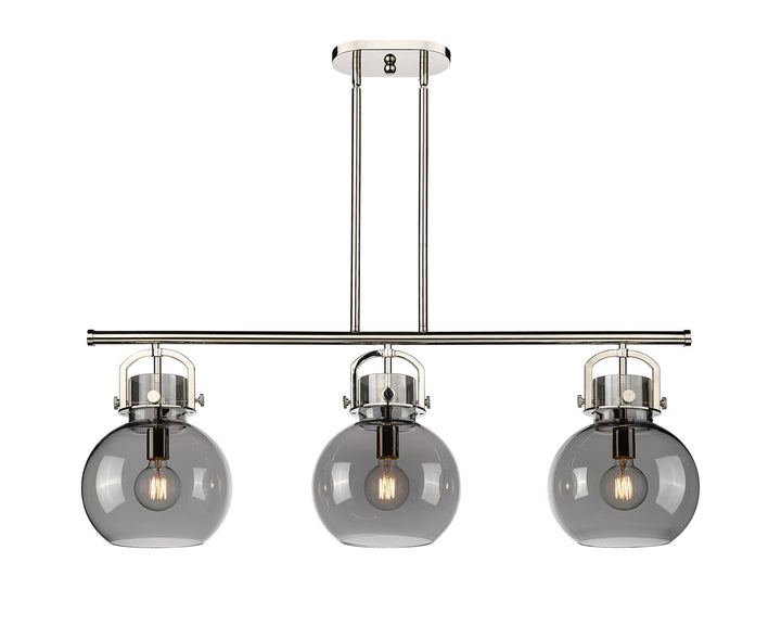 Innovations Lighting Newton Sphere 7" Island Light - Polished Nickel