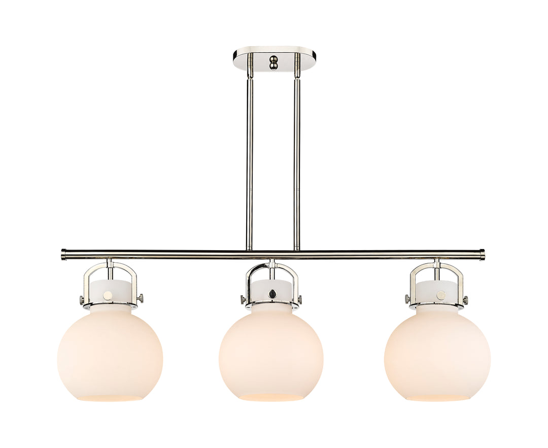 Innovations Lighting Newton Sphere 7" Island Light - Polished Nickel