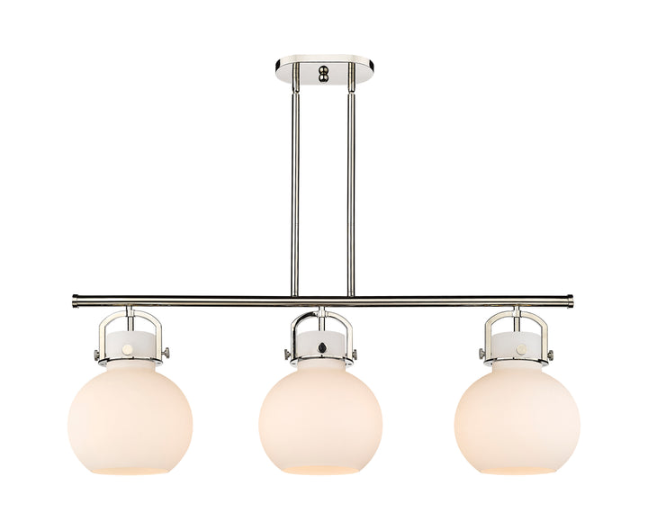 Innovations Lighting Newton Sphere 7" Island Light - Polished Nickel