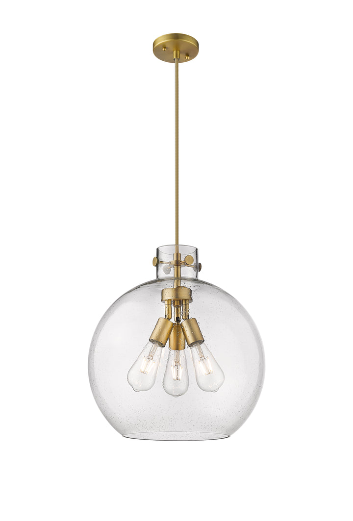 Innovations Lighting Newton Sphere 16" Pendant - Brushed Brass