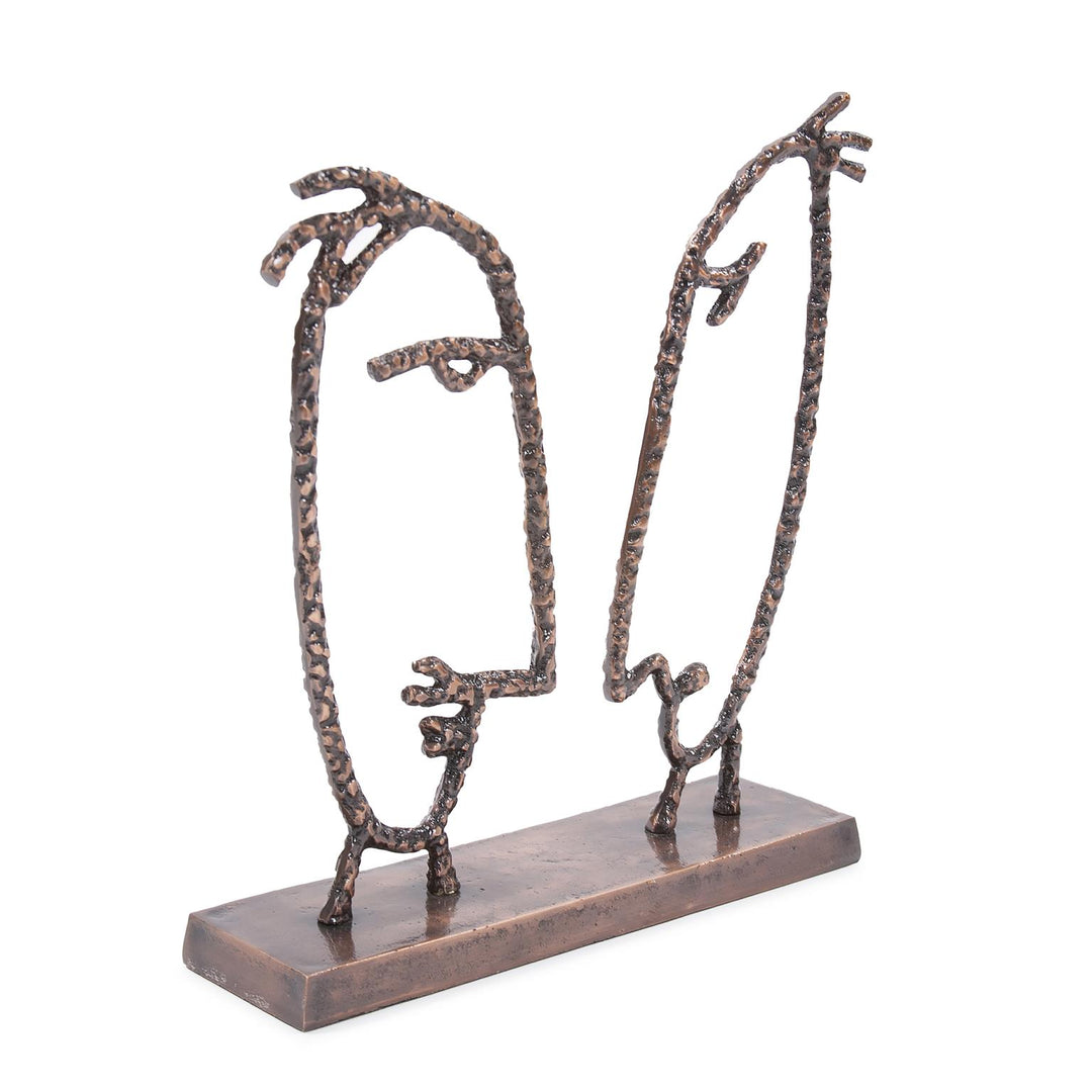 Howard Elliott Collection Debate Metal Sculpture