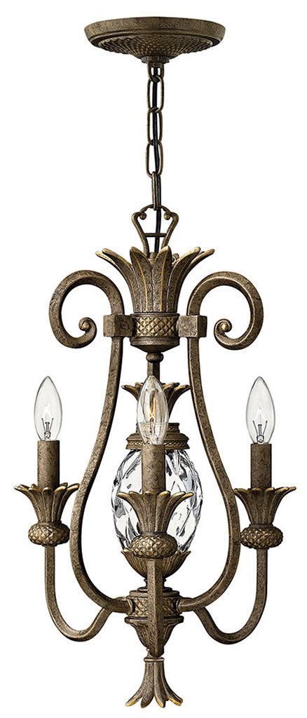 Hinkley Plantation Chandelier Chandeliers Hinkley Pearl Bronze 13.0x13.0x19.0 