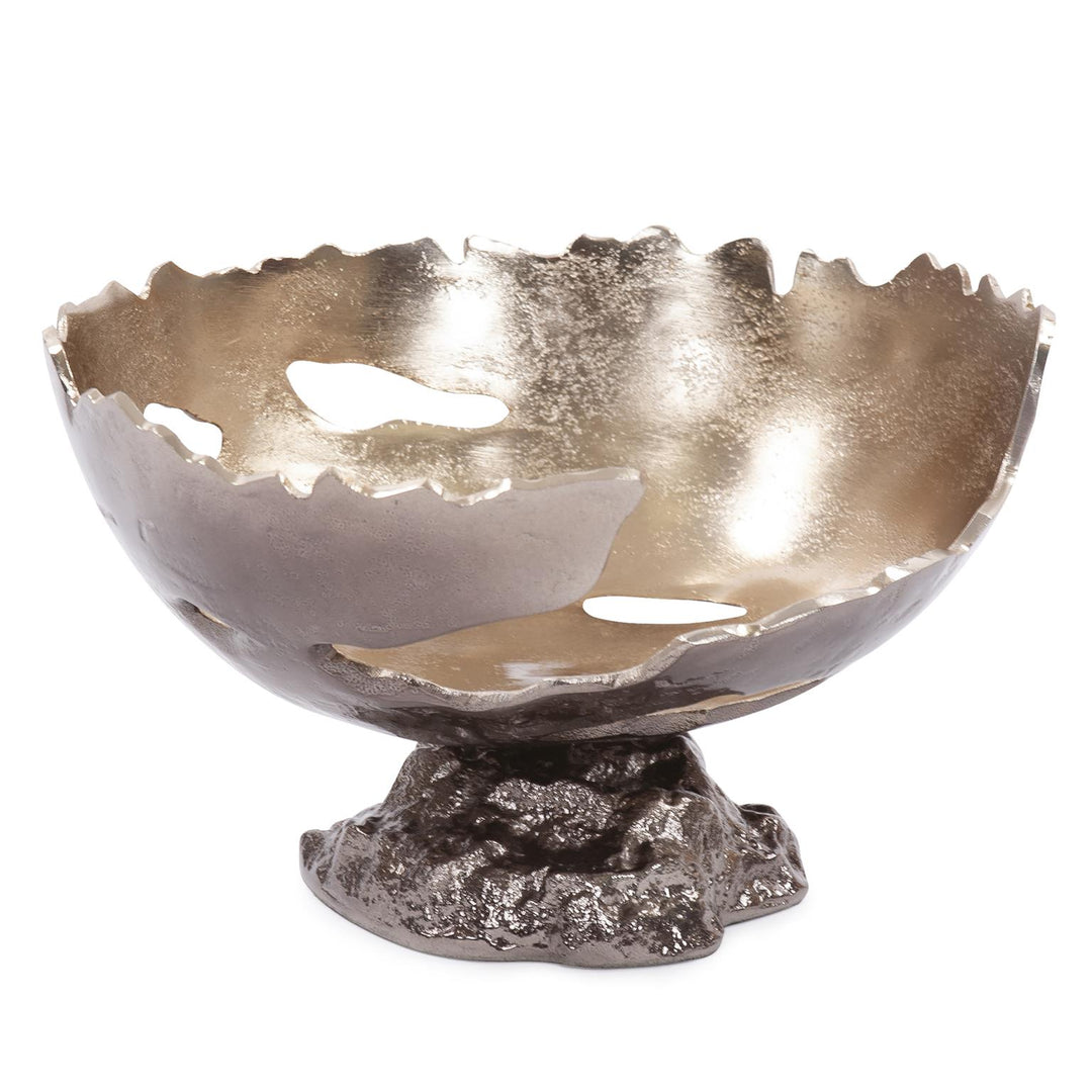 Howard Elliott Collection Pompei Cast Aluminum Bowl, Small Bowls Howard Elliott Collection   