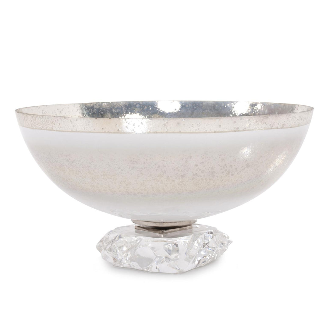 Howard Elliott Collection Arctic Glacier Glass Bowl