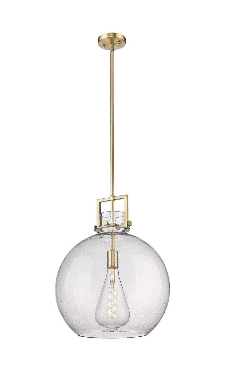 Innovations Lighting Newton Sphere 16" Pendant - Brushed Brass