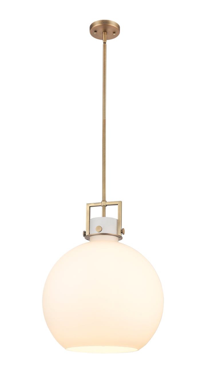 Innovations Lighting Newton Sphere 16" Pendant - Brushed Brass