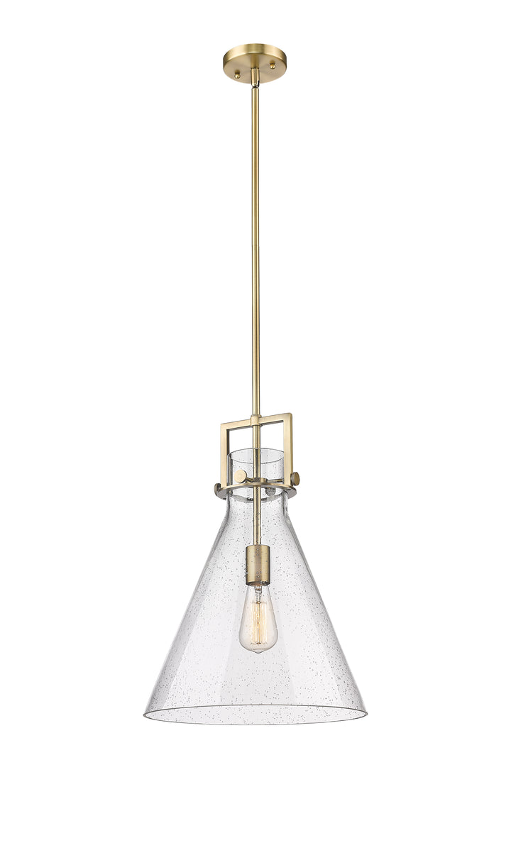 Innovations Lighting Newton Cone 14" Pendant - Brushed Brass