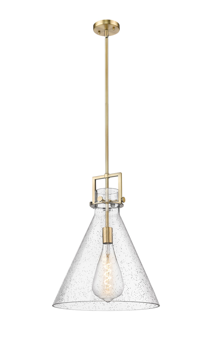 Innovations Lighting Newton Cone 16" Pendant - Brushed Brass