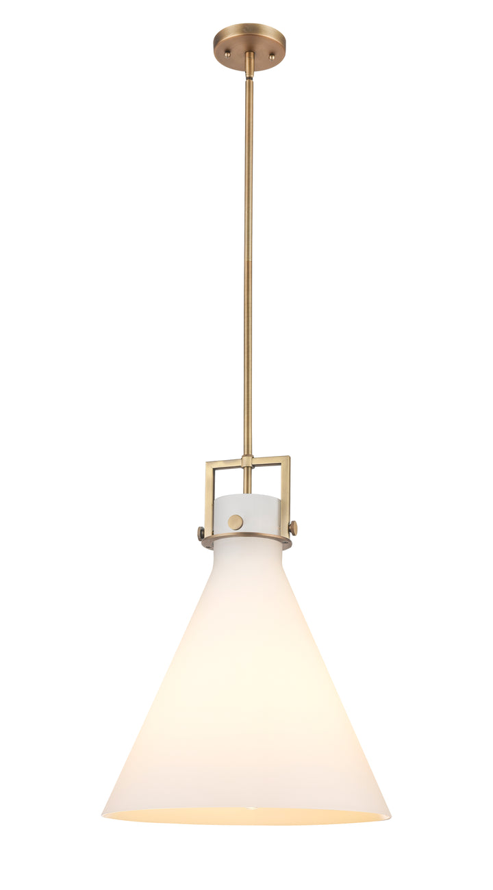 Innovations Lighting Newton Cone 16" Pendant - Brushed Brass