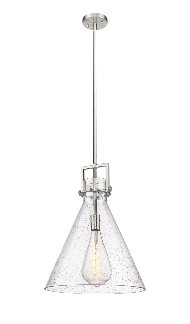 Innovations Lighting Newton Cone 16" Pendant - Brushed Satin Nickel